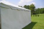 7' high x 20' long premium solid sidewall enclosure